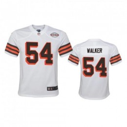Youth Cleveland Browns #54 Anthony Walker 1946 Collection Alternate Game Limited NFL Jersey – White Youth