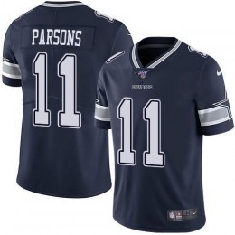 Cowboys #11 Micah Parsons Navy Blue Team Color Youth Stitched NFL Vapor Untouchable Limited Jersey