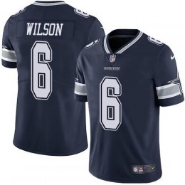 Cowboys #6 Donovan Wilson Navy Blue Team Color Youth Stitched NFL Vapor Untouchable Limited Jersey