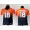 Broncos #18 Peyton Manning Orange/Blue Youth Stitched NFL Elite Fadeaway Fashion Jersey