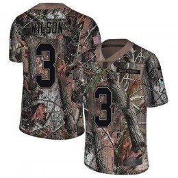 Broncos #3 Russell Wilson Camo Youth Stitched NFL Limited Rush Realtree Jersey