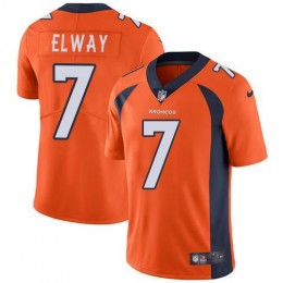 Broncos #7 John Elway Orange Team Color Youth Stitched NFL Vapor Untouchable Limited Jersey
