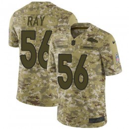 Denver Broncos #56 Shane Ray Camo Youth Stitched NFL Limited 2018 Salute to Service Jersey