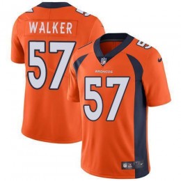 Denver Broncos #57 Demarcus Walker Orange Team Color Youth Stitched NFL Vapor Untouchable Limited Jersey