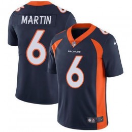 Denver Broncos #6 Sam Martin Navy Blue Alternate Youth Stitched NFL Vapor Untouchable Limited Jersey