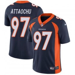 Denver Broncos #97 Jeremiah Attaochu Navy Blue Alternate Youth Stitched NFL Vapor Untouchable Limited Jersey