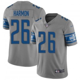 Detroit Lions #26 Duron Harmon Gray Youth Stitched NFL Limited Inverted Legend Jersey