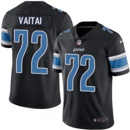 Detroit Lions #72 Halapoulivaati Vaitai Black Youth Stitched NFL Limited Rush Jersey