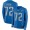 Detroit Lions #72 Halapoulivaati Vaitai Blue Team Color Youth Stitched NFL Limited Therma Long Sleeve Jersey