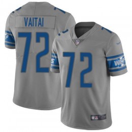 Detroit Lions #72 Halapoulivaati Vaitai Gray Youth Stitched NFL Limited Inverted Legend Jersey