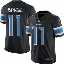 Lions #11 Kalif Raymond Black Youth Stitched NFL Limited 2016 Salute To Service Jersey