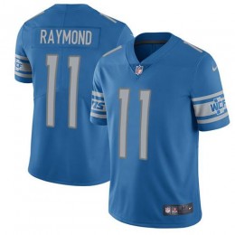 Lions #11 Kalif Raymond Blue Team Color Youth Stitched NFL Vapor Untouchable Limited Jersey