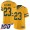 Packers #23 Jaire Alexander Gold Youth Stitched NFL Limited Inverted Legend 100th Season Jersey