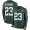 Packers #23 Jaire Alexander Green Team Color Youth Stitched NFL Limited Therma Long Sleeve Jersey