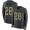 Packers #28 AJ Dillon Anthracite Salute To Service Youth Stitched NFL Limited Therma Long Sleeve Jersey