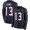 Texans #13 Brandin Cooks Navy Blue Team Color Youth Stitched NFL Limited Therma Long Sleeve Jersey