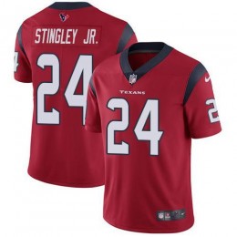 Texans #24 Derek Stingley Jr. Red Alternate Youth Stitched NFL Vapor Untouchable Limited Jersey