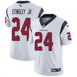 Texans #24 Derek Stingley Jr. White Youth Stitched NFL Vapor Untouchable Limited Jersey