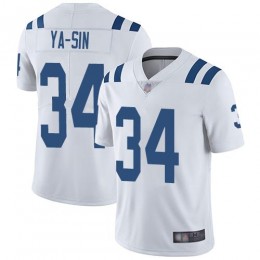 Indianapolis Colts #34 Rock Ya-Sin White Youth Stitched NFL Vapor Untouchable Limited Jersey