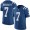 Indianapolis Colts #7 Jacoby Brissett Royal Blue Youth Stitched NFL Limited Rush Jersey
