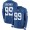 Indianapolis Colts #99 DeForest Buckner Royal Blue Team Color Youth Stitched NFL Limited Therma Long Sleeve Jersey
