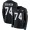 Jacksonville Jaguars #74 Cam Robinson Black Team Color Youth Stitched NFL Limited Therma Long Sleeve Jersey