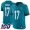 Jaguars #17 Evan Engram Teal Green Alternate Youth Stitched NFL 100th Season Vapor Limited Jersey
