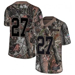 Jaguars #27 Leonard Fournette Camo Youth Stitched NFL Limited Rush Realtree Jersey