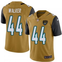 Jaguars #44 Travon Walker Gold Youth Stitched NFL Limited Rush Jersey