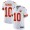 Chiefs #10 Isiah Pacheco White Youth Stitched NFL Vapor Untouchable Limited Jersey