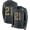Chiefs #21 Trent McDuffie Anthracite Salute To Service Super Bowl LVII Patch Youth Stitched NFL Limited Therma Long Sleeve Jersey