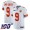 Chiefs #9 JuJu Smith-Schuster White Super Bowl LVII Patch Youth Stitched NFL 100th Season Vapor Limited Jersey