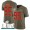 Chiefs #95 Chris Jones Olive Super Bowl LIV 2020 Youth Stitched NFL Limited 2017 Salute To Service Jersey