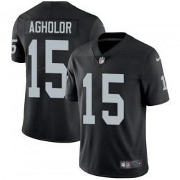 Las Vegas Raiders #15 Nelson Agholor Black Team Color Youth Stitched NFL Vapor Untouchable Limited Jersey