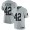 Las Vegas Raiders #42 Cory Littleton Silver Youth Stitched NFL Limited Inverted Legend Jersey