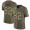 Las Vegas Raiders #92 P.J. Hall Olive/Camo Youth Stitched NFL Limited 2017 Salute to Service Jersey