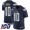 Chargers #10 Justin Herbert Navy Blue Team Color Youth Stitched NFL 100th Season Vapor Untouchable Limited Jersey