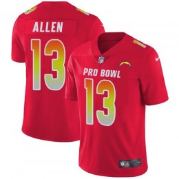 Chargers #13 Keenan Allen Red Youth Stitched NFL Limited AFC 2019 Pro Bowl Jersey