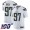 Chargers #97 Joey Bosa White Youth Stitched NFL 100th Season Vapor Limited Jersey