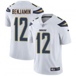Los Angeles Chargers #12 Travis Benjamin White Youth Stitched NFL Vapor Untouchable Limited Jersey