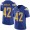 Los Angeles Chargers #42 Uchenna Nwosu Electric Blue Youth Stitched NFL Limited Rush Jersey