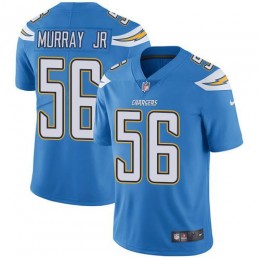 Los Angeles Chargers #56 Kenneth Murray Jr Electric Blue Alternate Youth Stitched NFL Vapor Untouchable Limited Jersey