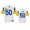 Los Angeles Los Angeles Rams #50 Ernest Jones Youth Super Bowl LVI Patch Alternate Game NFL Jersey – White Youth