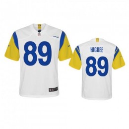 Los Angeles Los Angeles Rams #89 Tyler Higbee Youth Alternate Game NFL Jersey – White Youth