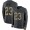 Los Angeles Rams #23 Cam Akers Anthracite Salute to Service Youth Stitched NFL Limited Therma Long Sleeve Jersey