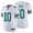 Dolphins #10 Tyreek Hill White Alternate Youth Stitched NFL 100th Season Vapor Untouchable Limited Jersey