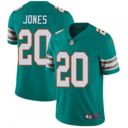 Miami Dolphins #20 Reshad Jones Aqua Green Alternate Youth Stitched NFL Vapor Untouchable Limited Jersey
