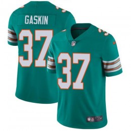 Miami Dolphins #37 Myles Gaskin Aqua Green Alternate Youth Stitched NFL Vapor Untouchable Limited Jersey