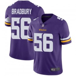 Minnesota Vikings #56 Garrett Bradbury Purple Team Color Youth Stitched NFL Vapor Untouchable Limited Jersey