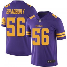 Minnesota Vikings #56 Garrett Bradbury Purple Youth Stitched NFL Limited Rush Jersey